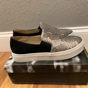 Snakeskin Sneakers